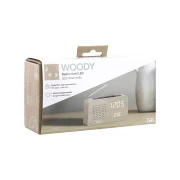 Thumbnail 2 of Радио часовник TNB Joy Woody, електронен, LED