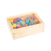 Thumbnail 3 of Small Foot Мъниста за нанизване, в кутия, 84 броя