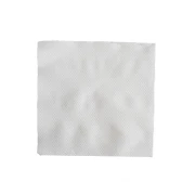 Thumbnail 2 of Салфетки, целулоза, 33 x 33 cm, еднопластови, бели, 50 броя