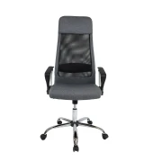 Thumbnail 3 of Директорски стол Roby, дамаска и меш, Tilt механизъм, до 130 kg, сив