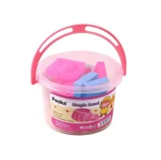 Thumbnail 1 of Foska Магически пясък, с 12 формички, 500 g, розов