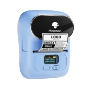 Thumbnail 3 of Принтер Phomemo M110-BU, мини, без мастило, максимална широчина на етикета 50 mm, син