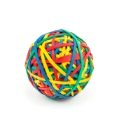 Thumbnail 2 of Office 1 Ластици, 90% каучук, цветни, 100 g, на топка