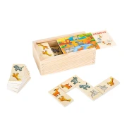 Thumbnail 3 of Small Foot Домино Сафари, дървено, 28 части
