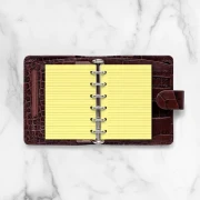 Thumbnail 5 of Filofax Пълнител за органайзер Pocket, на редове, жълт