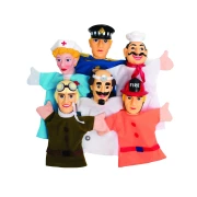 Thumbnail 2 of Nowa Szkola Кукли за ръка, професии, 26 х 24 cm, 6 броя