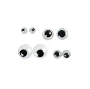 Thumbnail 2 of Creativ Company Мърдащи очички, черни, 40 броя