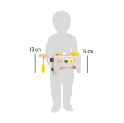 Thumbnail 7 of Small Foot Кутия с инструменти и мини работна маса 2 в 1, дървена