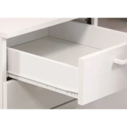 Thumbnail 2 of Контейнер за бюро Narbutas Optima, 415 x 500 x 510 mm, с колелца, ПДЧ, правоъгълна дръжка, бял