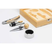 Thumbnail 2 of Office 1 Аксесоари за вино Bella, в дървена кутия