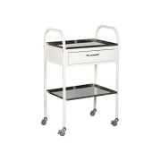 Thumbnail 3 of Количка, манипулационна, с чекмедже, 960 х 600 х 430 mm, метална