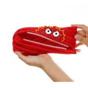 Thumbnail 3 of Zipit Несесер Talking Monstars, среден, червен