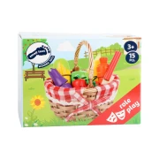 Thumbnail 4 of Small Foot Кошница с плодове, за рязане, 10 части