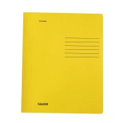 Thumbnail 1 of Falken Папка, картонена, с машинка, жълта