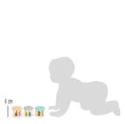 Thumbnail 2 of Small Foot Комплект бебешки дрънкалки, дървени, 3 броя