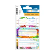 Thumbnail 2 of Herma Самозалепващи се етикети Цветове, ученически, 9 броя