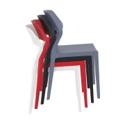 Thumbnail 7 of Градински стол RFG Snow, пластмасов, до 120 kg, жълт