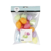 Thumbnail 2 of Creativ Company Яйца за декорация, пластмасови, в пастелни цветове, 24 броя