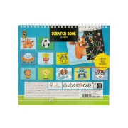 Thumbnail 2 of Moxy Книжка за издраскване Чудовище, 10 листа