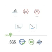 Thumbnail 4 of Изтривалка Olivo Greca, 100% полипропилен, 40 х 60 cm, зелена