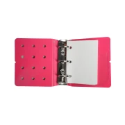 Thumbnail 2 of Sworld Тефтер ME, с 3 ринга, ластик, бели листове, 40 листа, червен