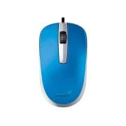 Thumbnail 3 of Мишка Genius DX-120, с кабел, USB Type-A, 3 бутона, синя