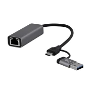 Thumbnail 5 of USB Хъб TNB, USB Type-A/USB Type-C към RJ45, 2.5 Gbps