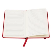 Thumbnail 2 of TOPS Тефтер Attendant, A6, с ластик, офсетова хартия, 80 листа, червен