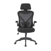 Thumbnail 5 of Директорски стол RFG Festo HB, дамаска и меш, Tilt механизъм, полипропиленова основа, до 120 kg, черен