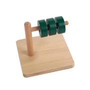 Thumbnail 4 of Ос за нанизване, хоризонтална, дървена