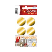 Thumbnail 2 of Herma Самозалепващи се етикети, диаметър 32 mm, златисти, 18 броя