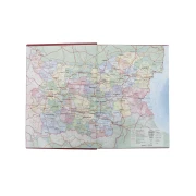 Thumbnail 6 of Календар-бележник, без дати, екокожа, 96 листа, A5, бордо