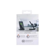 Thumbnail 3 of Безжично зарядно за телефон TNB, бързо зареждане, 15 W, черно