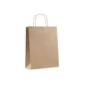 Thumbnail 2 of More Than Gifts Хартиена торбичка Paper Tone, размер M, 25 х 11 х 32 cm, кафява
