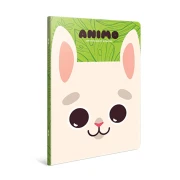 Thumbnail 2 of Gipta Тетрадка Анимо, А4, бяла хартия, малки квадратчета, картонена корица, 60 листа
