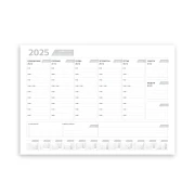 Thumbnail 3 of Standard Планер, настолен, персонализиран, за 2026 година A3, 53 листа, едностранен, пълноцветен печат