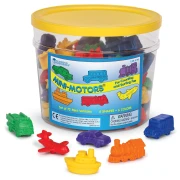 Thumbnail 3 of Learning Resources Фигури Превозни средства, за сортиране и броене, 72 части