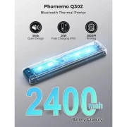Thumbnail 2 of Мобилен принтер Phomemo Q302-SRB, A4