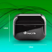 Thumbnail 7 of Слушалки NGS Artica Bloom, с Bluetooth, със зареждащ кейс, USB Type-C, черни