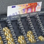 Thumbnail 5 of Durable Каса за пари Uroboxx, в евро, M, сива