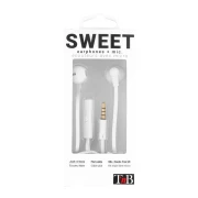 Thumbnail 4 of Слушалки TNB Sweet In Ear, с микрофон, 3.5 mm жак, 93 dB, 1.2 m кабел, бели