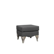 Thumbnail 1 of Табуретка Classic, правоъгълна, текстил, 500 х 500 х 420-440 mm, сив