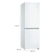Thumbnail 5 of Хладилник Bosch KGN33NWEB, с фризер, серия 2, 176 х 60 cm, 282 L