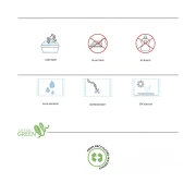 Thumbnail 4 of Изтривалка Olivo Astro, 100% полипропилен, 40 х 60 cm, сива