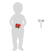 Thumbnail 3 of Small Foot Пожарна кола, дървена, 13 x 7 x 10 cm