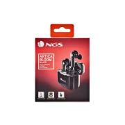 Thumbnail 12 of Слушалки NGS Artica Bloom, с Bluetooth, със зареждащ кейс, USB Type-C, черни