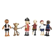 Thumbnail 8 of Small Foot Пиратски кукли, дървени, 6 броя