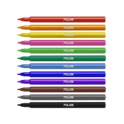 Thumbnail 2 of Milan Флумастери, с тънък връх, 12 цвята