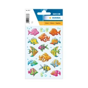 Thumbnail 2 of Herma Самозалепващи се етикети Риби, 1 лист