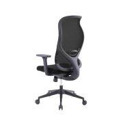 Thumbnail 2 of Ергономичен стол RFG STAR HB, дамаска и меш, Synchronous механизъм, до 150 kg, черна седалка, сива облегалка